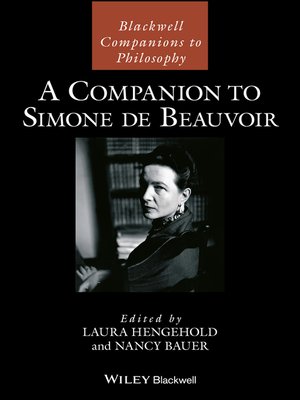 cover image of A Companion to Simone de Beauvoir
